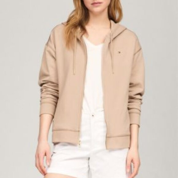 Tommy Hilfiger Relax Fit Zip-Up Hoodie Med NWT - Picture 1 of 7